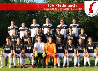 vorläufiges Mannschaftsbild 1. Mannschaft Landesliga Saison 2019/20