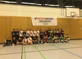 Jugendfußballturniere des TSV Pfedelbach in der Sporthalle an der Schanz