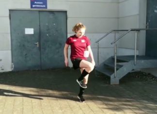 Fußball – Der Beitrag unserer Frauenmannschaft zur Klopapierchallenge