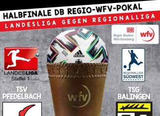 DB Regio-wfv-Pokalhalbfinale: Am Samstag gehts in Pfedelbach gegen den Regionalligisten TSG Balingen