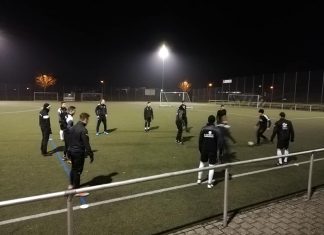 1. Mannschaft gewinnt 1. Testspiel gegen Obersontheim mit 4:2