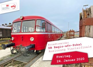 Auslosung DB Regio-wfv-Pokal Viertelfinale am 24.01.2020