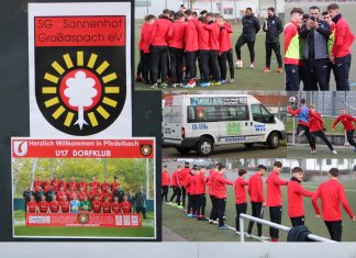 U17 der SG Sonnenhof Großaspach trainierte in Pfedelbach!