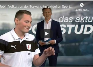 Bericht aus dem Hohenloher Tagblatt vom 13.05.2020 zum Auftritt von Robin Volkert im aktuellen Sportstudio
