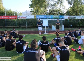 Trainingsauftakt der 1. Mannschaft