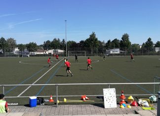 U17 der SG Sonnenhof Großaspach trainierte in Pfedelbach!