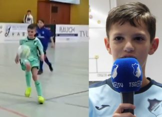 Unser ehemaliger Jugendspieler Nevio Ostheimer schiesst das Hoffenheimer Akademie Tor des Jahres!!!