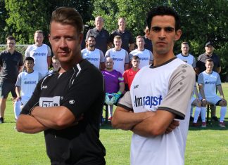 Auch Florian Dietle und Chames Telmoudi weiterhin in schwarz/weiß!