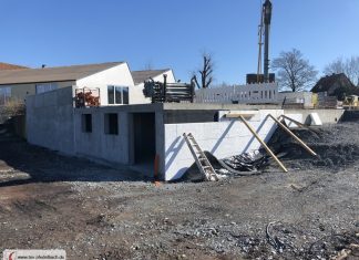 Neubau der Umkleidekabinen – Update