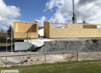 Neubau der Umkleidekabinen – Update