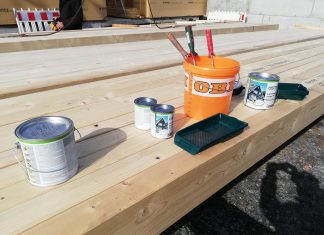 Neubau der Umkleidekabinen – die erste Eigenleistung beginnt