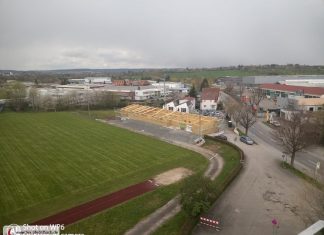 Neubau der Umkleidekabinen – Update