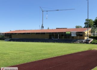Neubau der Umkleidekabinen – Update