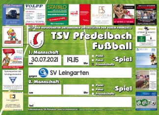 1. Mannschaft heute mit spontanem Testspiel gegen den SV Leingarten