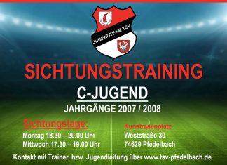 Sichtungstraining C-Jugend