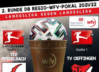 DB Regio-wfv-Pokal 2.Runde Vorbericht: TSV Pfedelbach – TV Oeffingen
