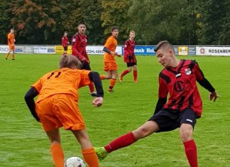 B-Junioren: SGM TSV Pfedelbach/Jugendteam TSV gegen SGM SV Berlichingen/Schöntal 3:3 (1:0)