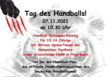 Handball – Tag des Handballs am 07.11.2021