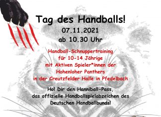Handball – Tag des Handballs am 07.11.2021