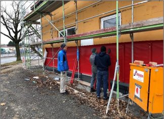 Neubau der Umkleidekabinen – Update