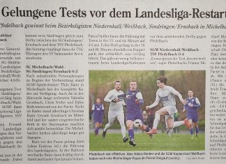 Vorbericht zum Landesliga-Restart am kommenden Samstag