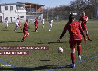 Fussball Frauen: TSV Pfedelbach – SGM Tiefenbach/Satteldorf 2