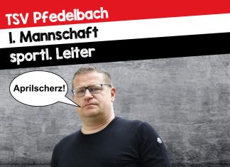 Aprilscherz! -> Pfedelbach gelingt Transfercoup! Neuer sportlicher Leiter zur kommenden Saison
