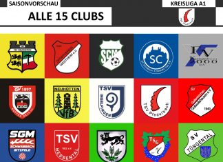 vorläufiger Spielplan der Kreisliga A1 Saison 2022/23
