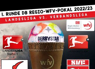 Auslosung 1. Runde im DB Regio-wfv-Pokal 2022/23 – TSV spielt zu Hause gegen Verbandsligisten SV Fellbach Fussball