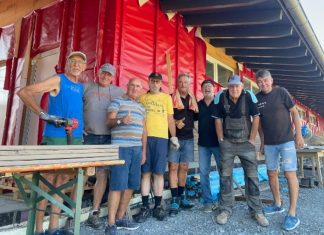 Neubau der Umkleidekabinen – Update