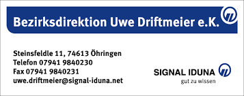 SIGNAL IDUNA Versicherung in Öhringen Bezirksdirektion Uwe Driftmeier