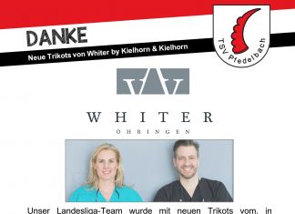 1. Mannschaft – neue Trikots