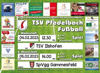 Vorbereitungsspiele am kommenden Wochenende: 1. Mannschaft am Samstag auswärts, 2. Mannschaft am Sonntag mit Heimspiel