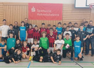 D-Junioren Hallenturniere des TSV Pfedelbach