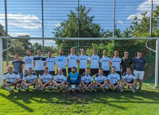 Die Pfedelbacher Ü32 Mannschaft steht im Hohenloher Pokalfinale der Senioren!