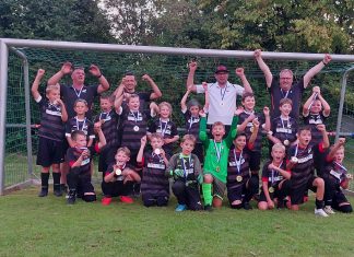 Jugendteam mit 2 E-Jugend-Teams in Neuenstein am Start