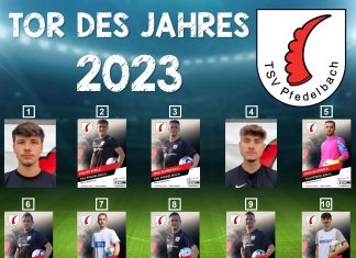 Der Gewinner beim Pfedelbacher Tor des Jahres 2023 steht fest!!!