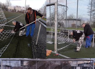 Neue Tornetze am Kunstrasenplatz!