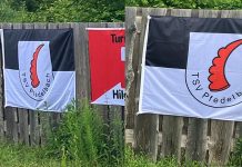 TSV Fahne weht im DFB Quartier in Herzogenaurach!!!