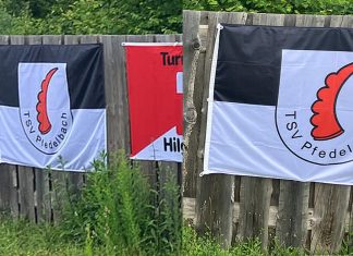 TSV Fahne weht im DFB Quartier in Herzogenaurach!!!