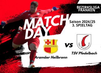 1. Mannschaft – Bezirksliga Franken Vorbericht 3. Spieltag: Aramäer Heilbronn – TSV Pfedelbach