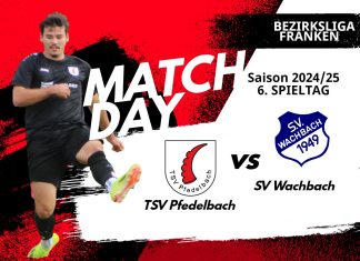 1. Mannschaft – Bezirksliga Vorbericht 6. Spieltag: TSV Pfedelbach – SV Wachbach