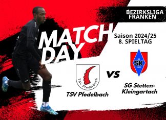 1. Mannschaft – Bezirksliga Vorbericht 8. Spieltag: TSV Pfedelbach – SG Stetten-Kleingartach