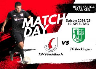1. Mannschaft – Bezirksliga Vorbericht 10. Spieltag: TSV Pfedelbach – TG Böckingen