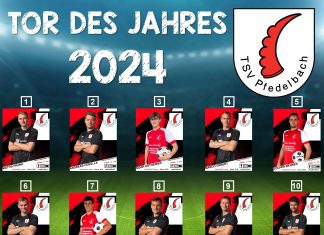 Der Gewinner beim Pfedelbacher Tor des Jahres 2024 steht fest!!!