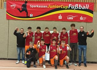 C1 Junioren krönen sich zum Hallen-Bezirksmeister im Bezirk Franken