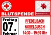 Blutspende am Freitag, 07.02.2025 – Erstspender dringend gesucht