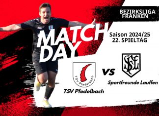 1. Mannschaft – Bezirksliga Vorbericht 22. Spieltag: TSV Pfedelbach – Sportfreunde Lauffen