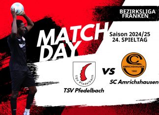 1. Mannschaft – Bezirksliga Vorbericht 24. Spieltag: TSV Pfedelbach – SC Amrichshausen