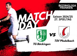 1. Mannschaft – Bezirksliga Franken Vorbericht 27. Spieltag: TG Böckingen – TSV Pfedelbach